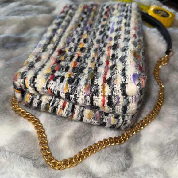 Tory Burch - Small Kira Tweed Wool Blend Convertible Shoulder/Crossbody Bag - Picture 10 of 10